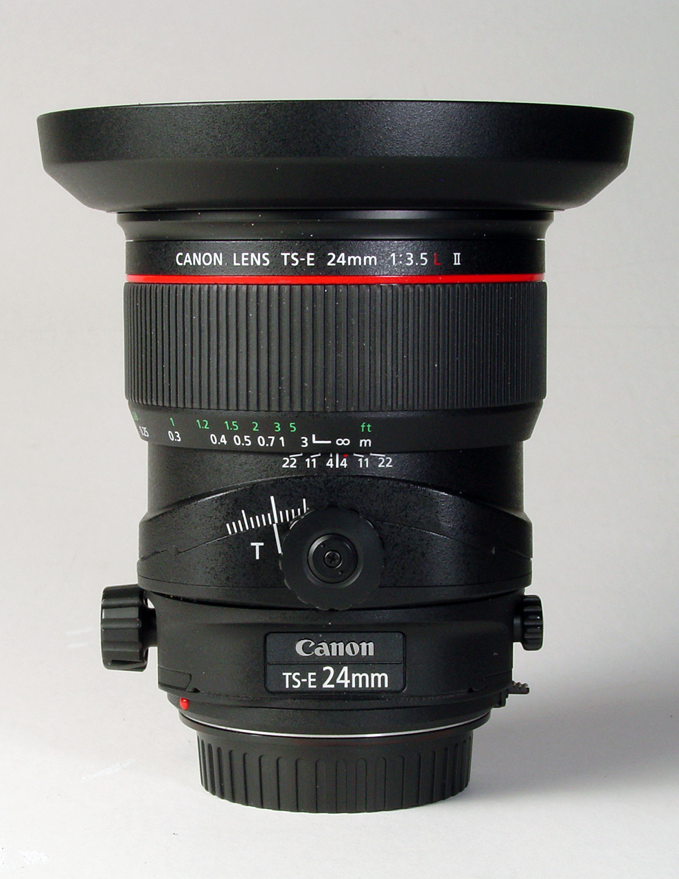 Click to Enlarge - Canon TS-E 24mm f/3.5L II with hood